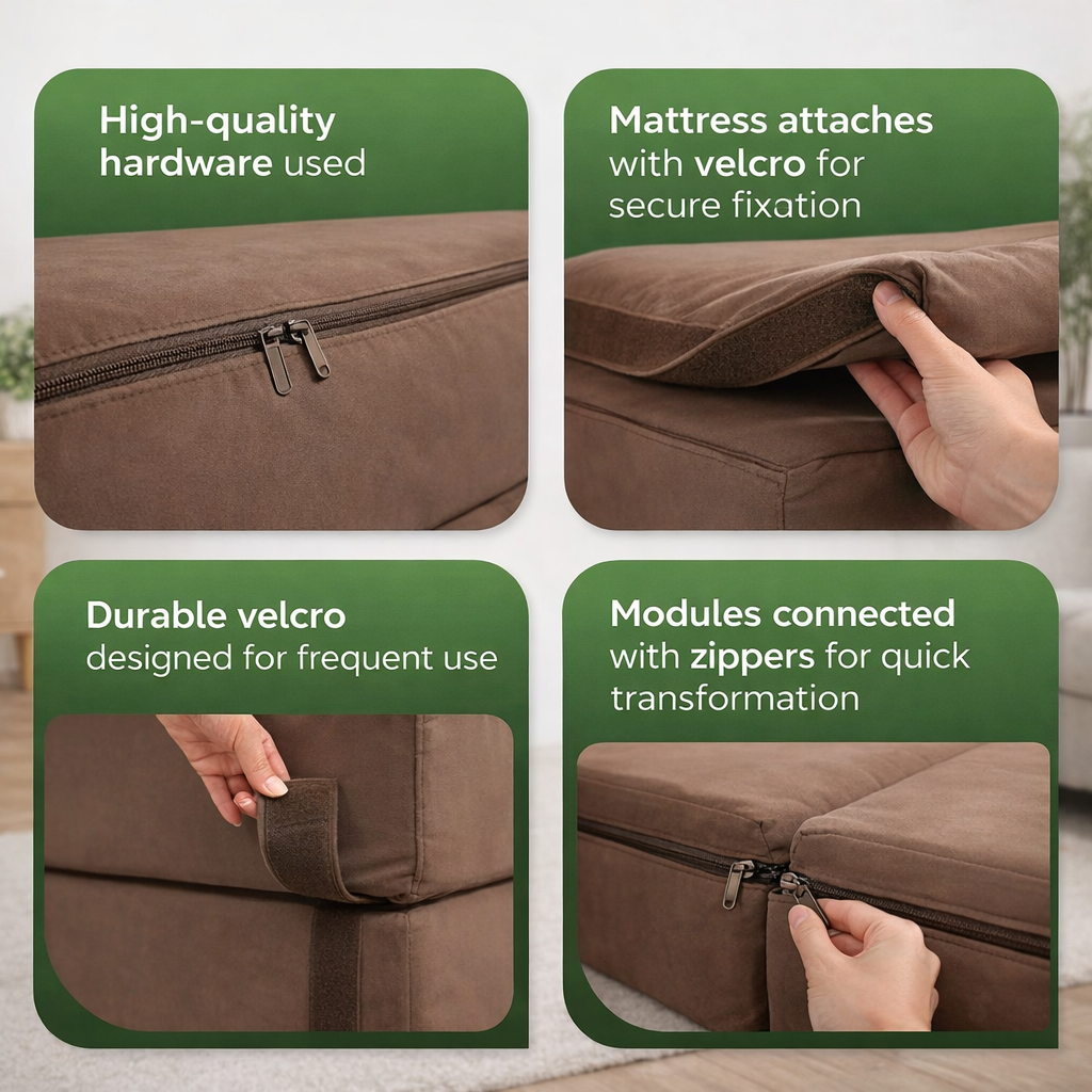 EBON Convertible Lounge Sofa