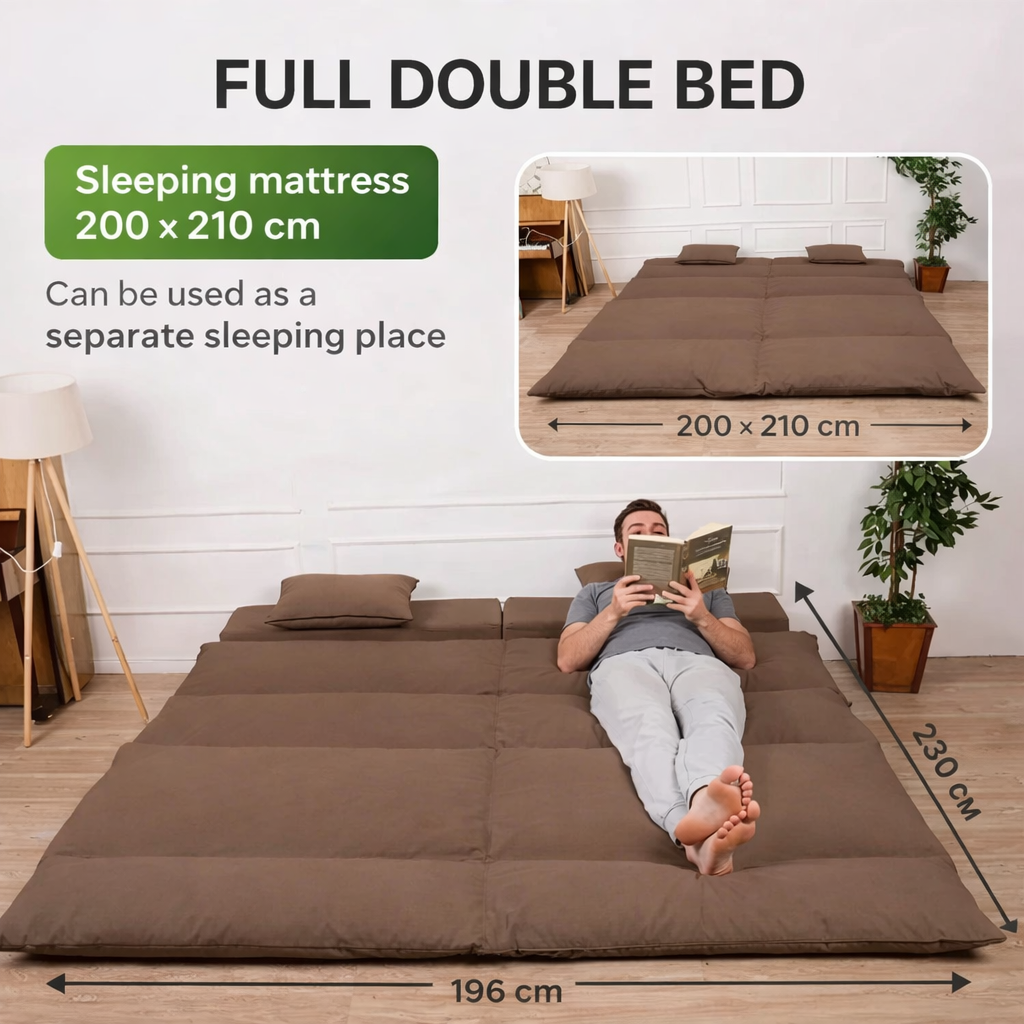 EBON Convertible Lounge Sofa