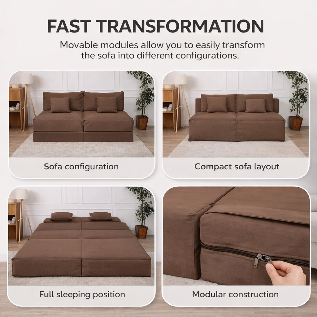 EBON Convertible Lounge Sofa