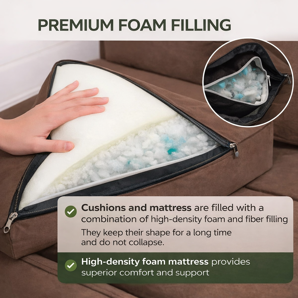 EBON Convertible Lounge Sofa