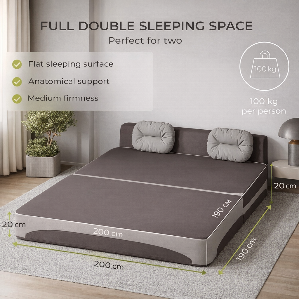 RAUM Loft Convertible Sofa