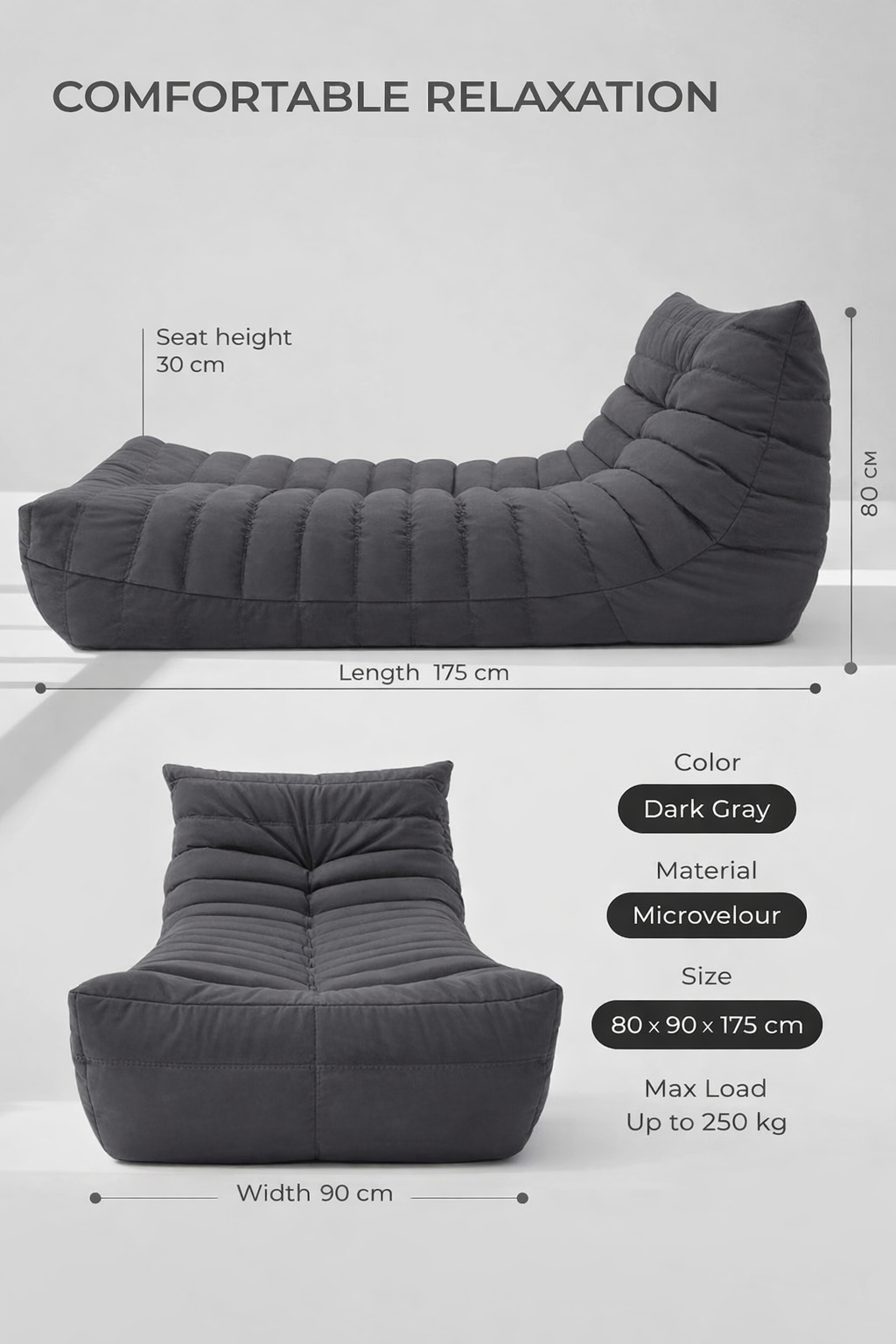 FLOAT Sculptural Chaise