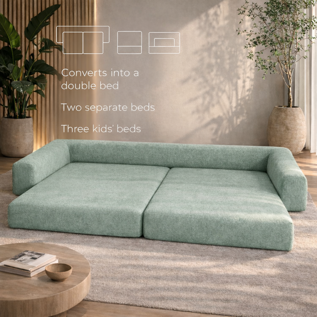 LUVRA Modular Lounge Sofa — High Resilience Foam